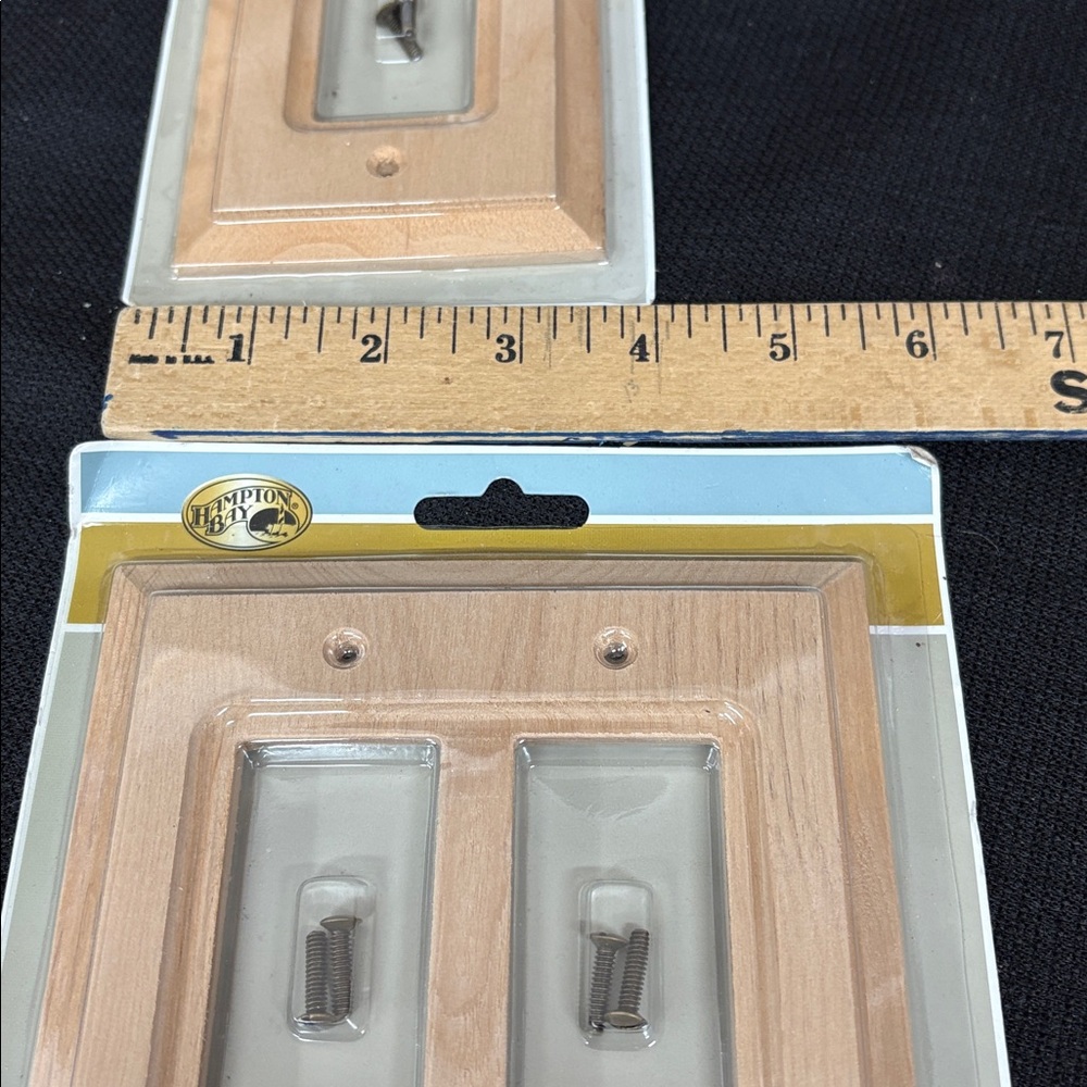 Wooden Light Switch Wall Plate Covers NIB - Picture 4 of 6